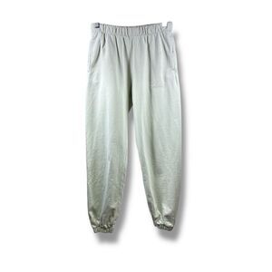 Madhappy Pull-up Sweatpants in Ivory Size S